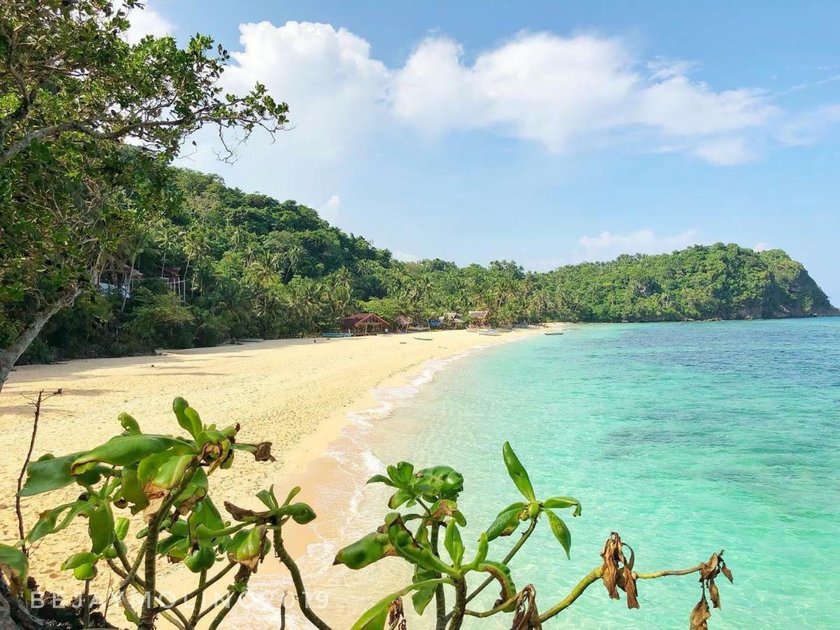 White Beach Front And Cottages Buruanga Exteriör bild